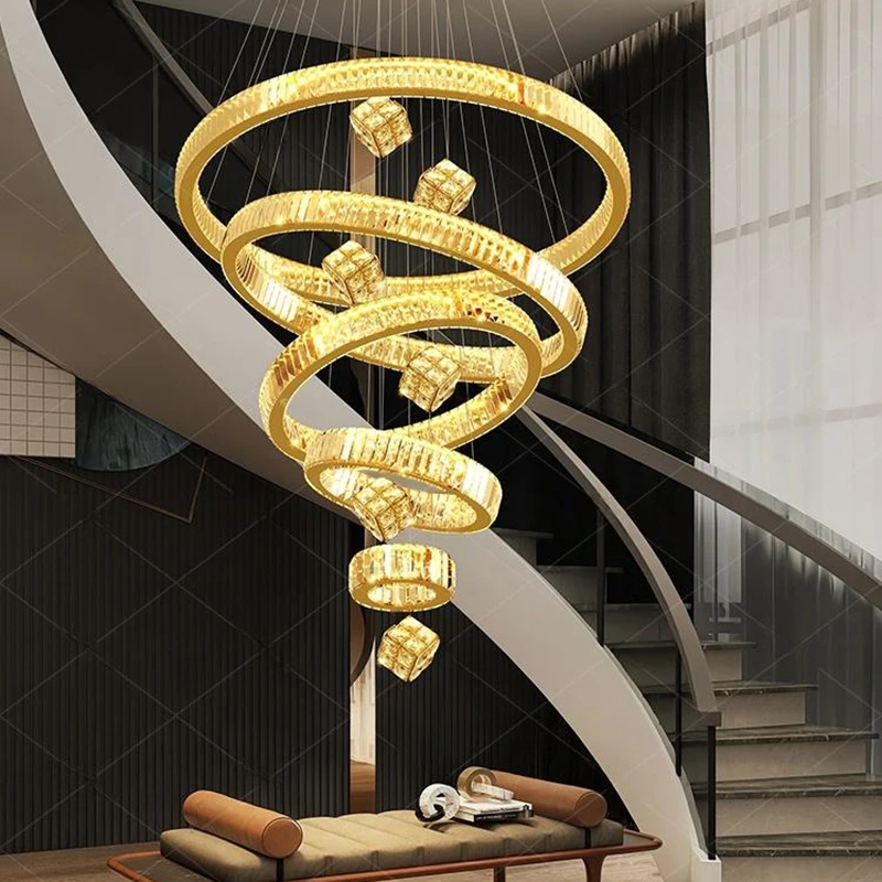 Nordic Home Decor Dining Room Pendant Crystal Lights Indoor Lighting Ceiling Lamp Hanging Light Chandelier Lamps For Living Room