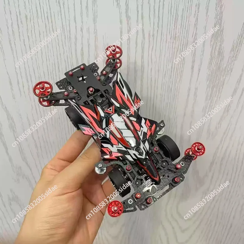 MS Built-in Shock Mini 4WD Car AT Front Single Spear Tail High Precision Competition Modified Vehicle