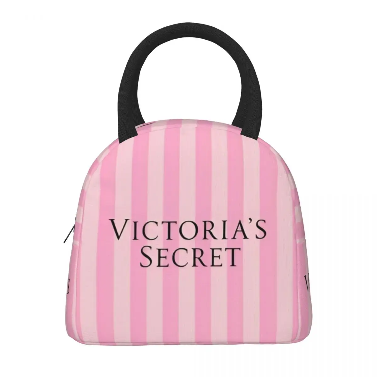 Portable Like-Victoria-S-Secret-Style Lunch Bag Food Thermal Box Durable Cooler Lunchbox with Shoulder Strap Picnic Bag Office