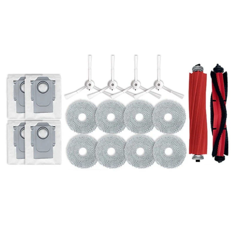 Для Roborock P10/Q Revo основная щетка, боковая щетка, фильтр, запасные части для швабры