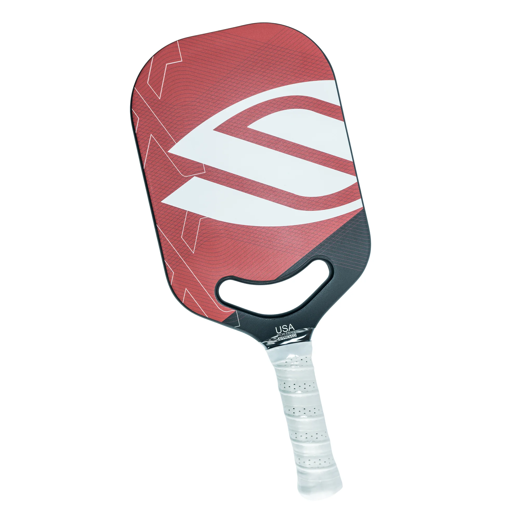 

USAPA T700 Carbon Fiber Pickleball Paddle Control Air Thermoformed Edgeless with Smile Holes