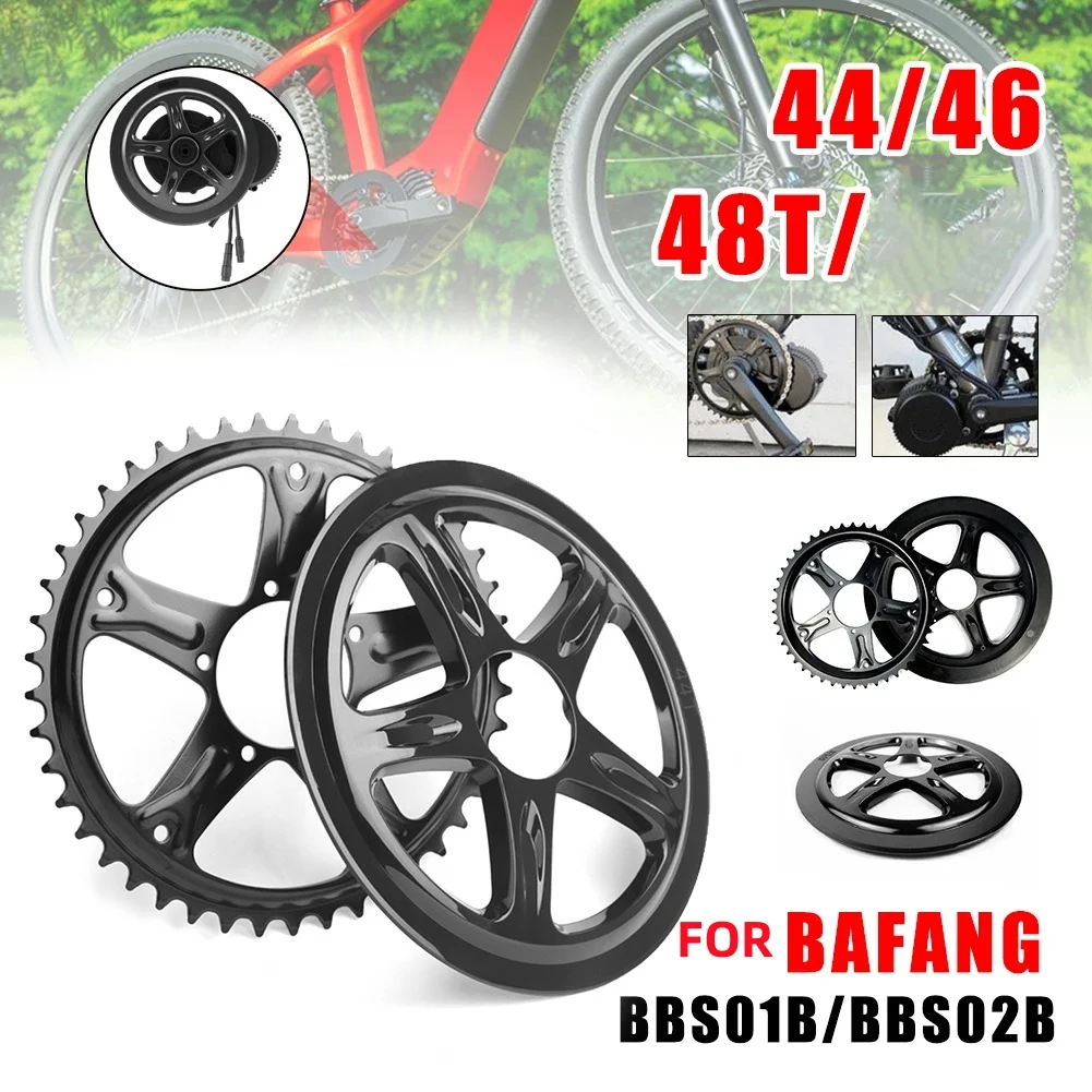 Chainwheel Sprocket 1 Set BBS01 BBS02 Cycling For Bafang MidDrive Motor Steel + ABS Electric Bicycles Brand New