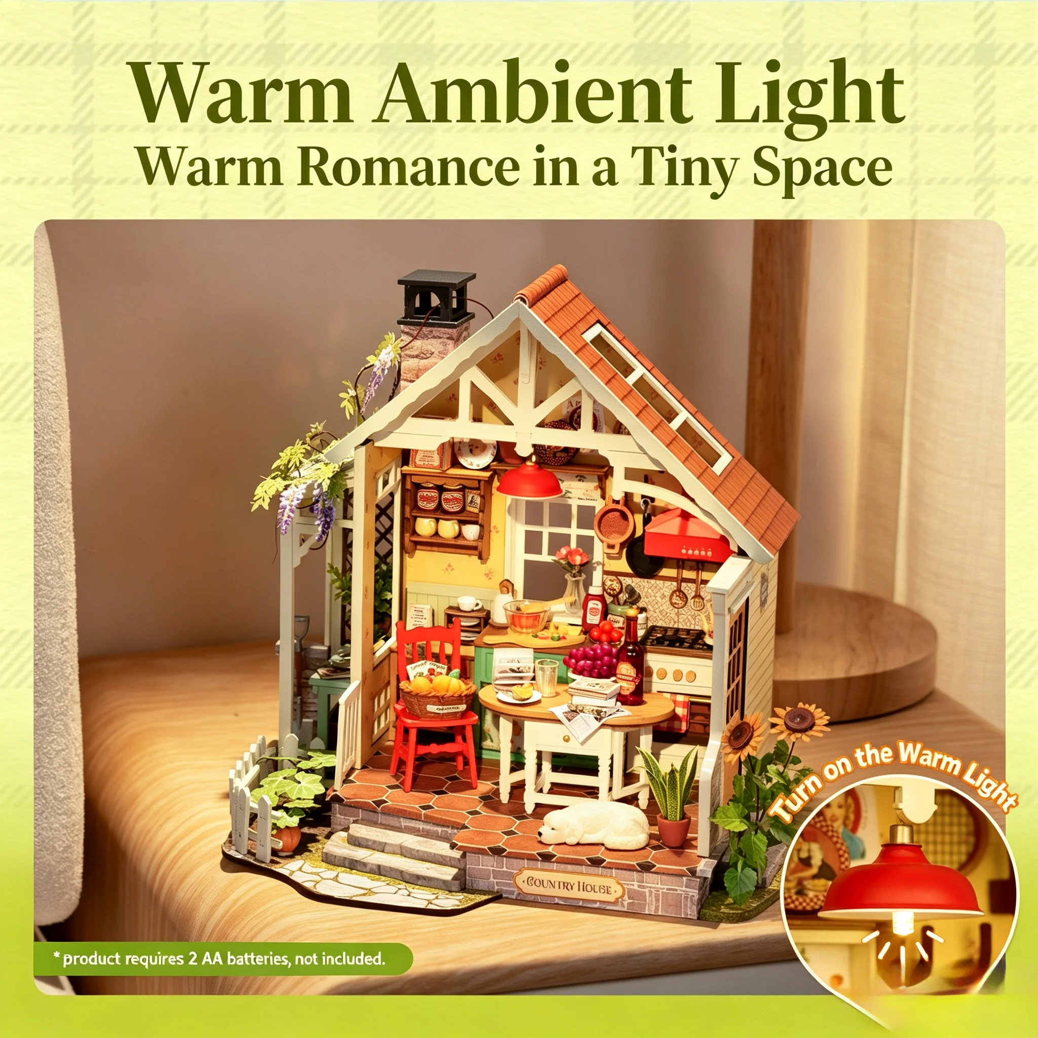 Slow Kitchen Time DIY Wooden D - Art Craft Building recension och pris