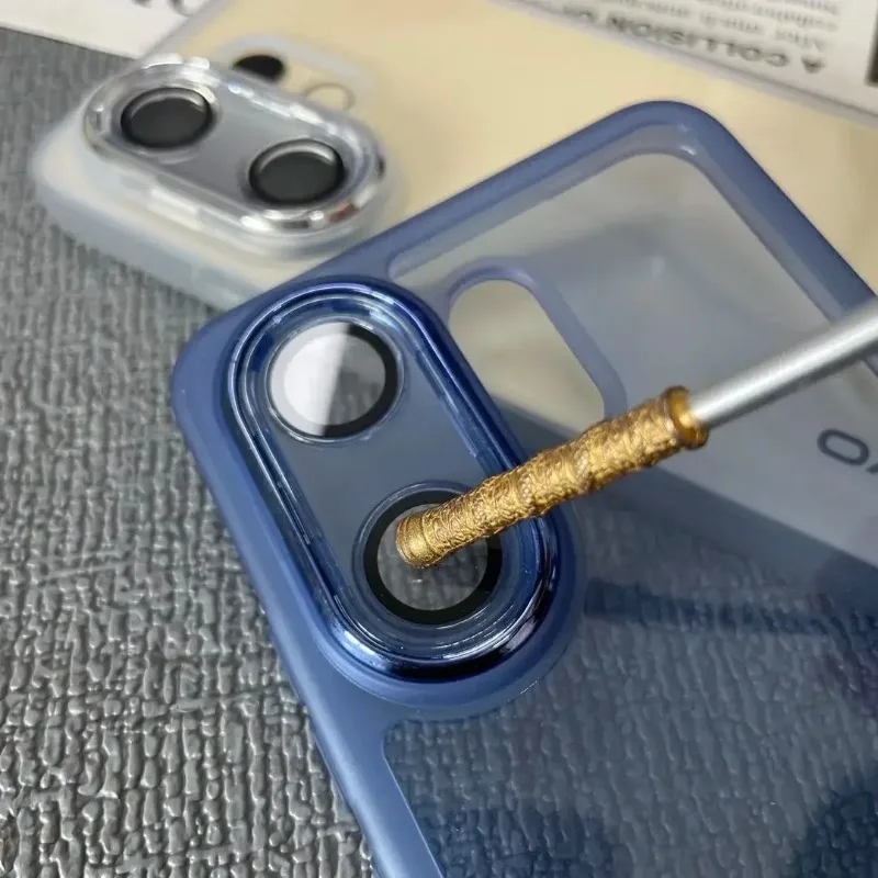 ل VIVO V60 V 60 كاميرا طبقة حماية MagSafe غطاء الهاتف ل VIVO S30 S 30 لينة سيليكون واضح غطاء مقاوم للصدمات الوفير