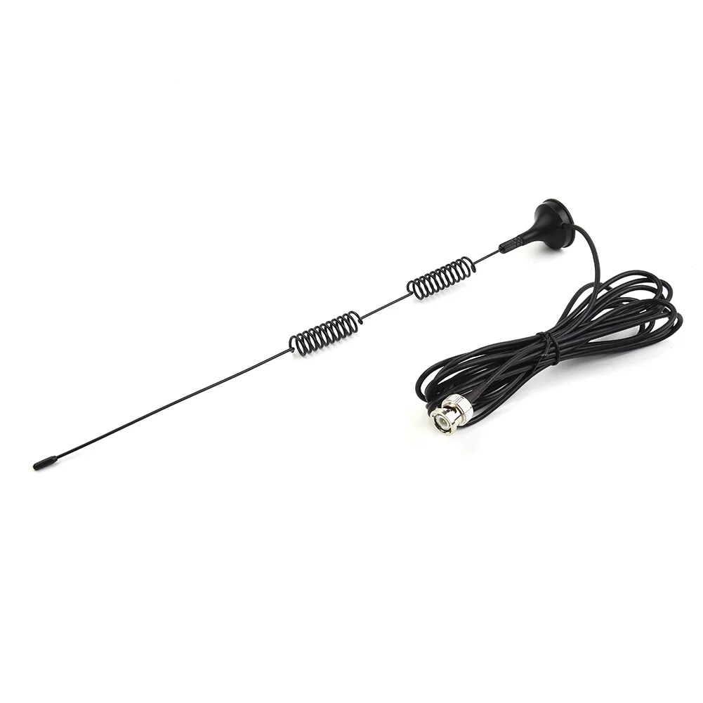 

VHF UHF Ham Radio Antenna Amateur Radio Mobile Radio Scanner Antenna BNC 25MHz -1200MHz Base Mounting Car Antenna