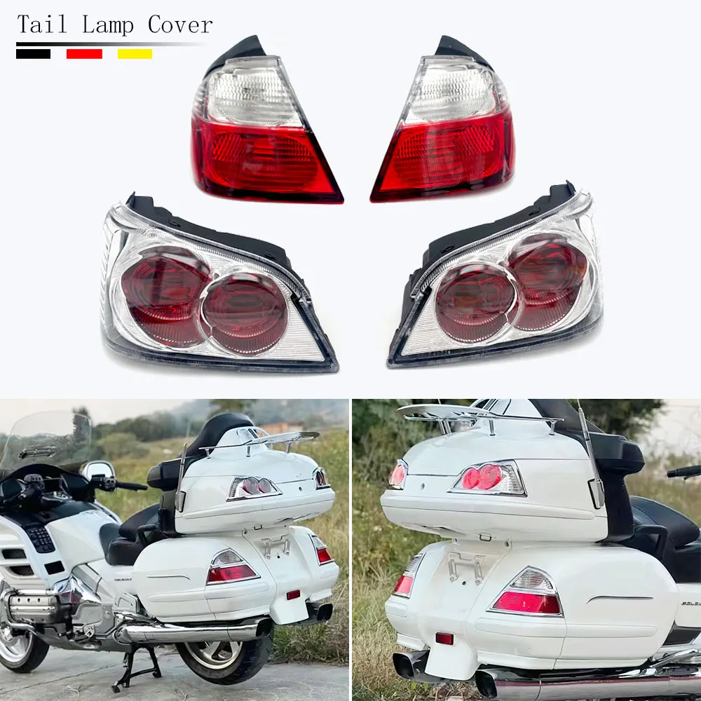 Fit For Honda Goldwing GL1800 2001-2017 Motorcycle Rear Tail Light Turn Signals Taillight Lens Brake Indicator Cover Accessories