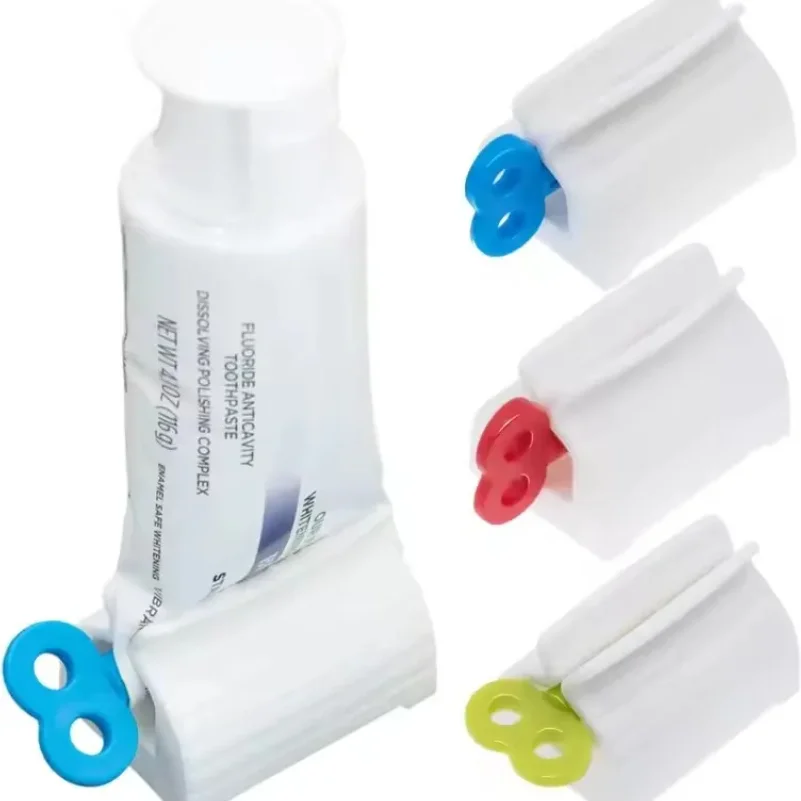 Toothpaste Squeezer Tooth Paste Holder Oral Care Bathroom Tools Tube Cosmetics Press Facial Cleanser Rolling Squeezing Dispenser