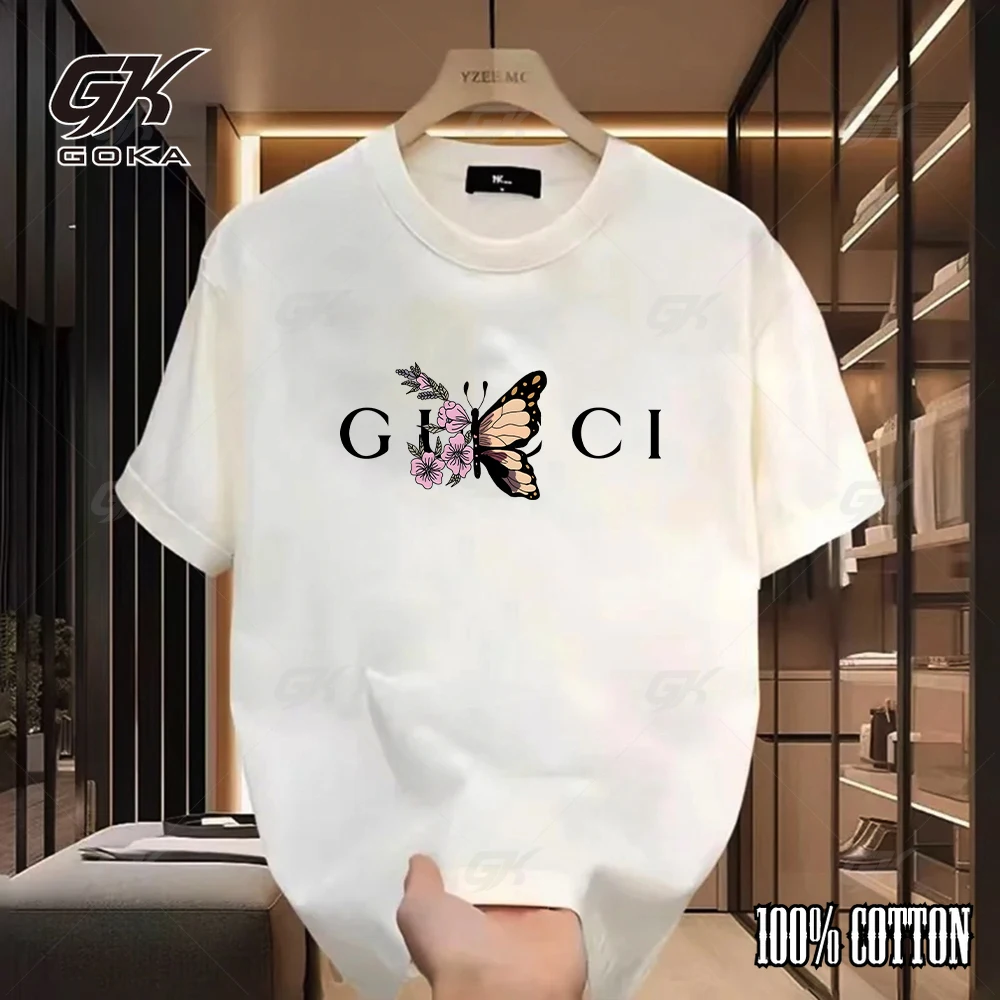 Hipster Women Graphic T Shirts Ultimate Cotton Harajuku Y2k Cloth Female Designer Classic Soft Breathable Oversize Luxury Tee