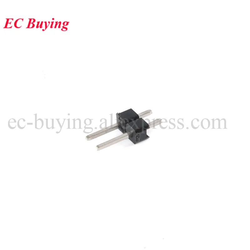 10pcs/lot 2.54mm 2.54 Pin Header Single Row Male Breakaway PCB Board Strip Connector Pinheader 1x2P/3/4/5/6/7/8/10P/12/20 40Pin