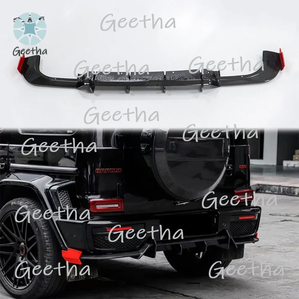 

FORG900 Rocket Style Dry Carbon Fiber Front Lip For Mercedes Benz G Wagon W464 G63 G550 G500 G350 Upgrade G900