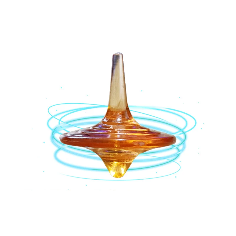 10 ピース/バッグ指先回転小型ジャイロスピニング回転トップスおもちゃ教育圧力リリーフ玩具子供のデスクトップのおもちゃ