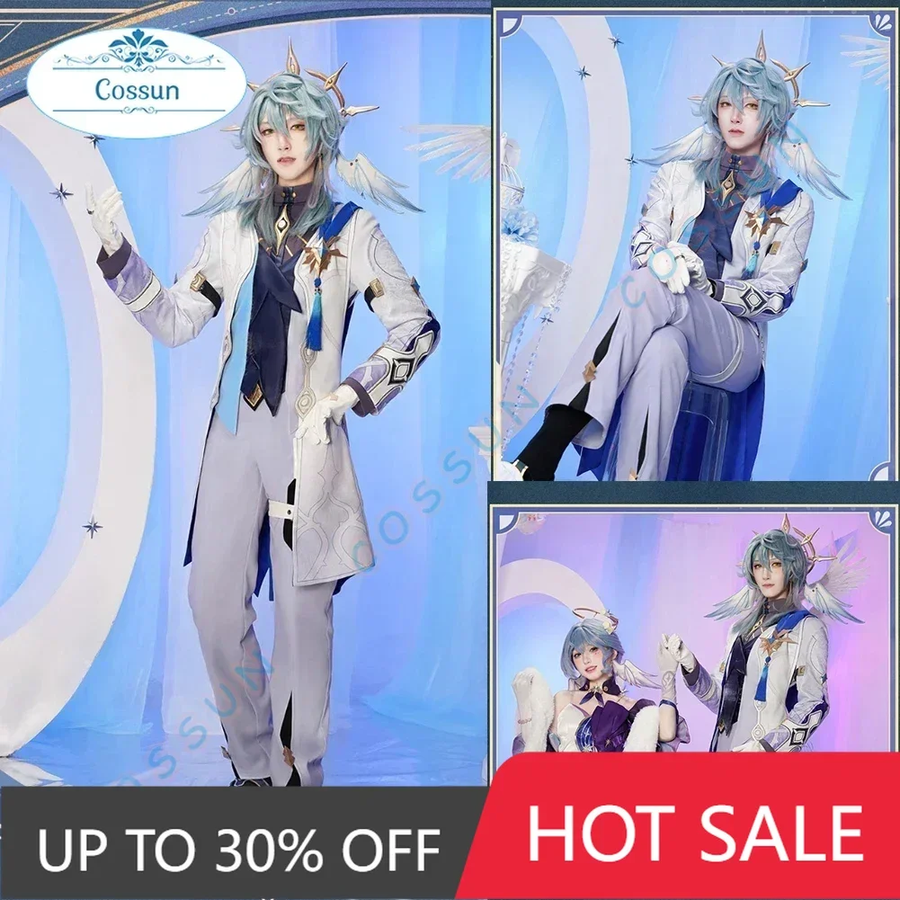 

COSSUN Honkai: Star Rail Sunday Game Suit Gorgeous Handsome Uniform Cosplay Costume Halloween Party Role Play Outfit Men