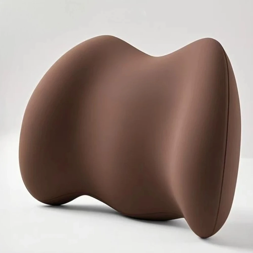 وسادة الرأس والرقبة رغوة الذاكرة النوم وسادة قطنية مسند رأس السيارة كرسي داعم للفقرات القطنية وسادة كرسي مريحة مسند الظهر