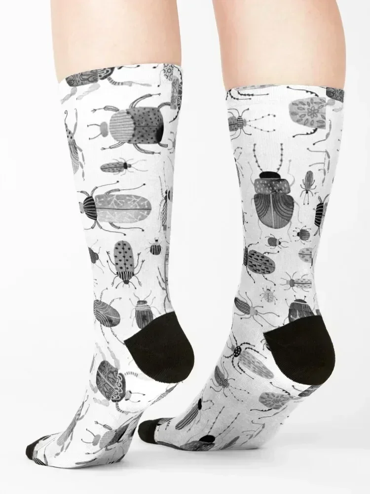 Ink Beetles Socks snow christmas gifts custom retro Socks For Girls Men's