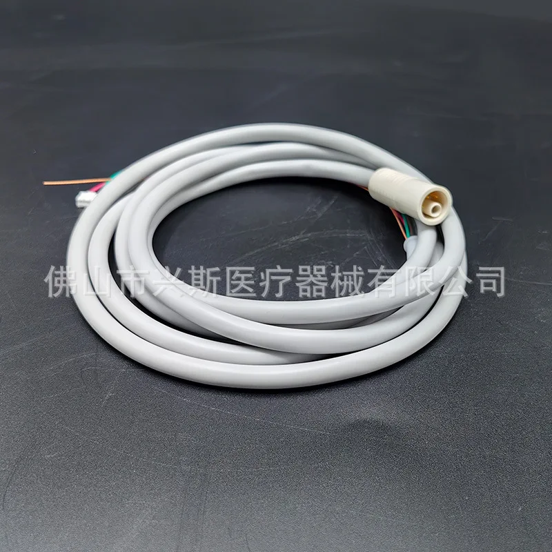 Dental 3H Ultrasonic Scaler Handpiece No Light Silicone Cable Compatible with EMS Handpiece Connecting Line Accessories