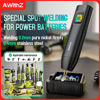 AWithZ H5 Portable Spot Welder DIY Handheld Spot Welding Machine 90 Gears Adjustable Spot Welding for 18650 Lithium Battery