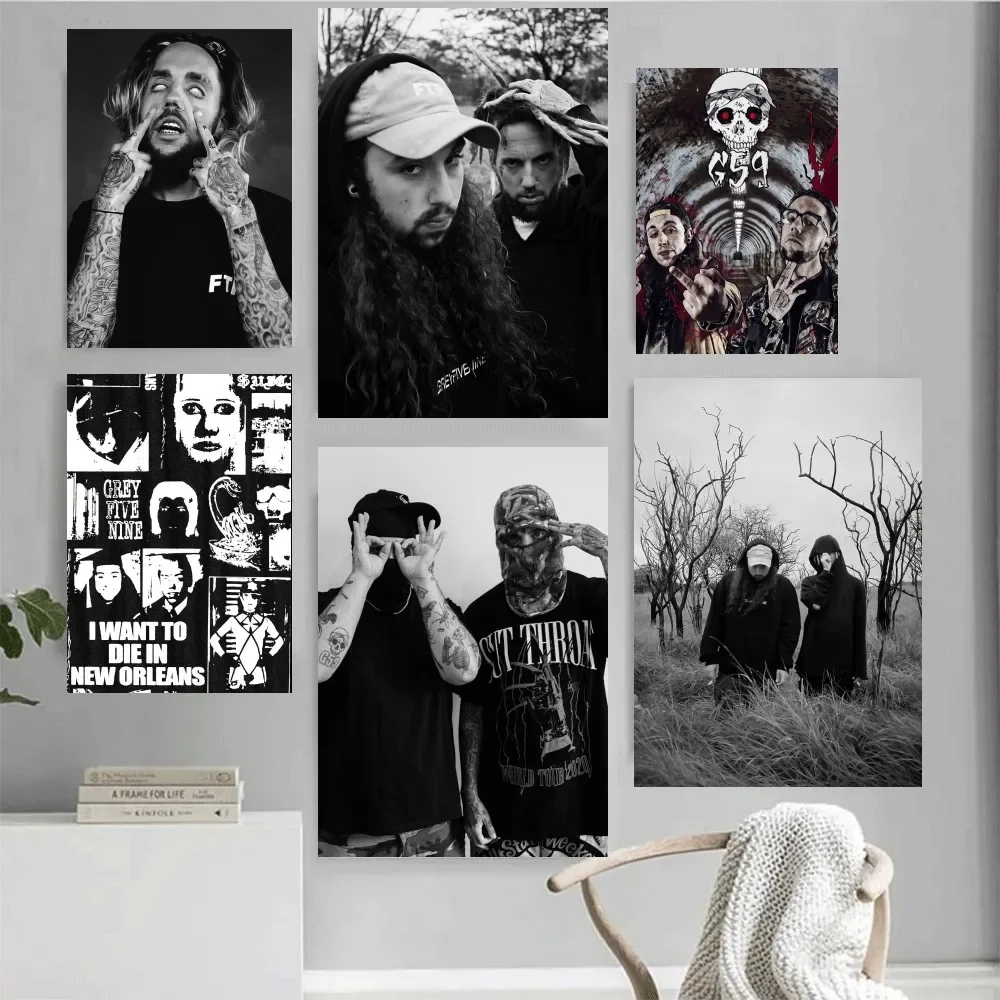 Piosenkarka S-Suicideboys Plakat Dom Biuro Ściana Sypialnia Salon Kuchnia Dekoracja Malarstwo