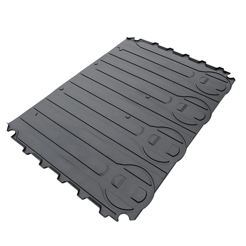 UTV TPE Rear Cargo Bed Mat All Weather Protection Rubber Slush Liner for Polaris Ranger XD 1500 2024+ 2889106