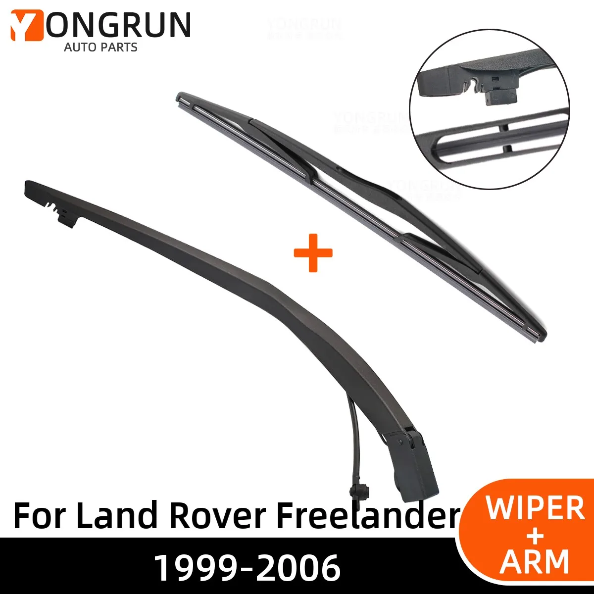 

Rear Wiper Blade and Arm For Land Rover Freelander 1999-2006 14" Car Windshield Accessories Fit Tailgate Window Rain Brush