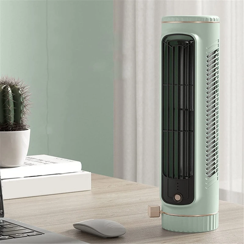 Aire acondicionado remoto automático portátil, mini acondicionador personal USB con ventilador eléctrico de 3 velocidades