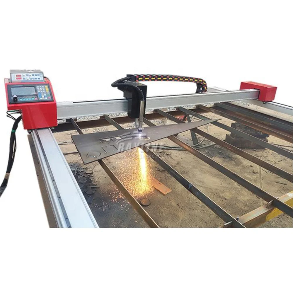 Ultra-light portable CNC plasma flame dual-purpose gantry cutting machine, carbon steel and stainless steel cutting