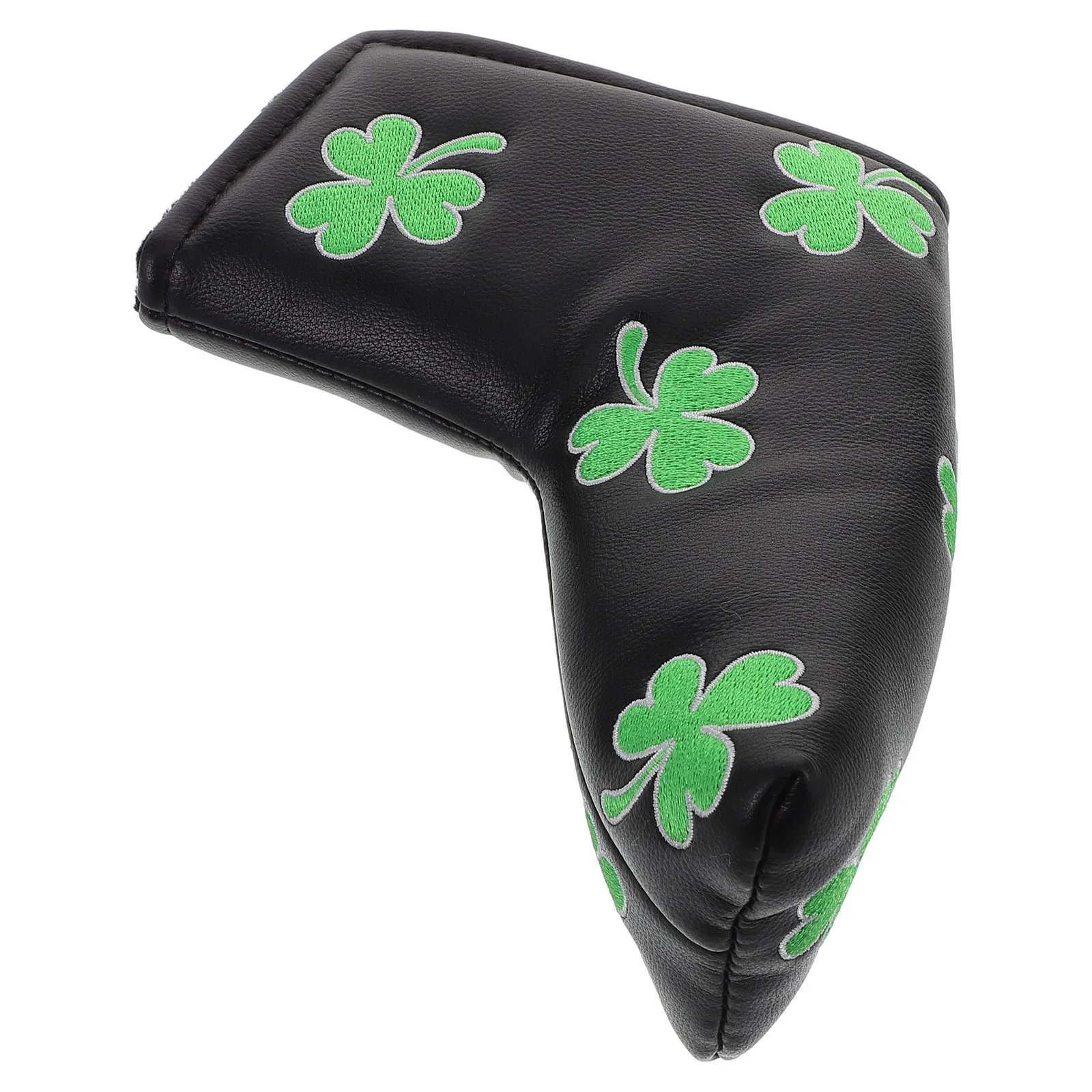 

Golf Putter Cover Club Head for Putters Top Protector with Shamrock Print Headcover Clubs Headgear
