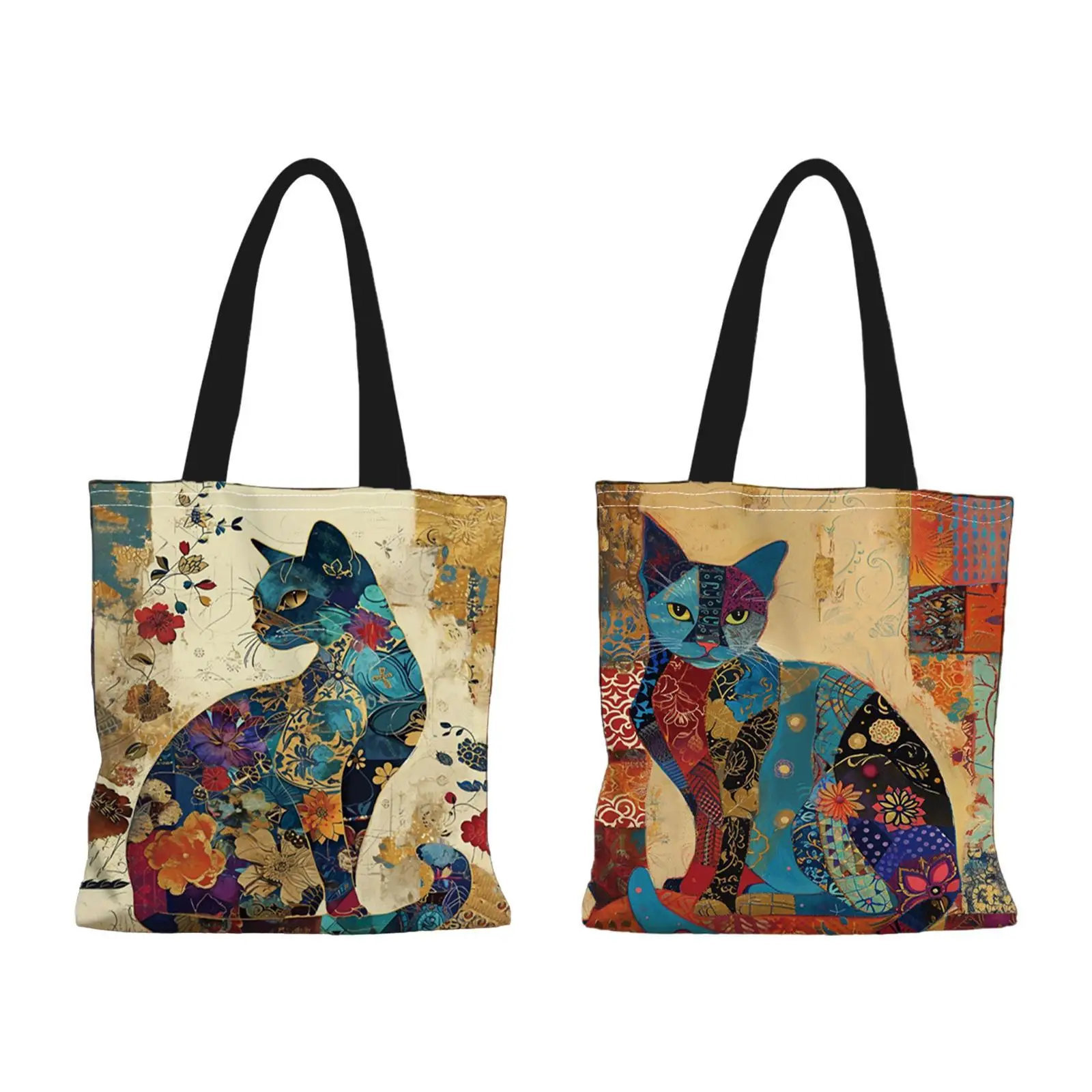 

Canvas Tote Bag Trendy Pouch Women Shoulder Bag for Spring Vacation Outdoor