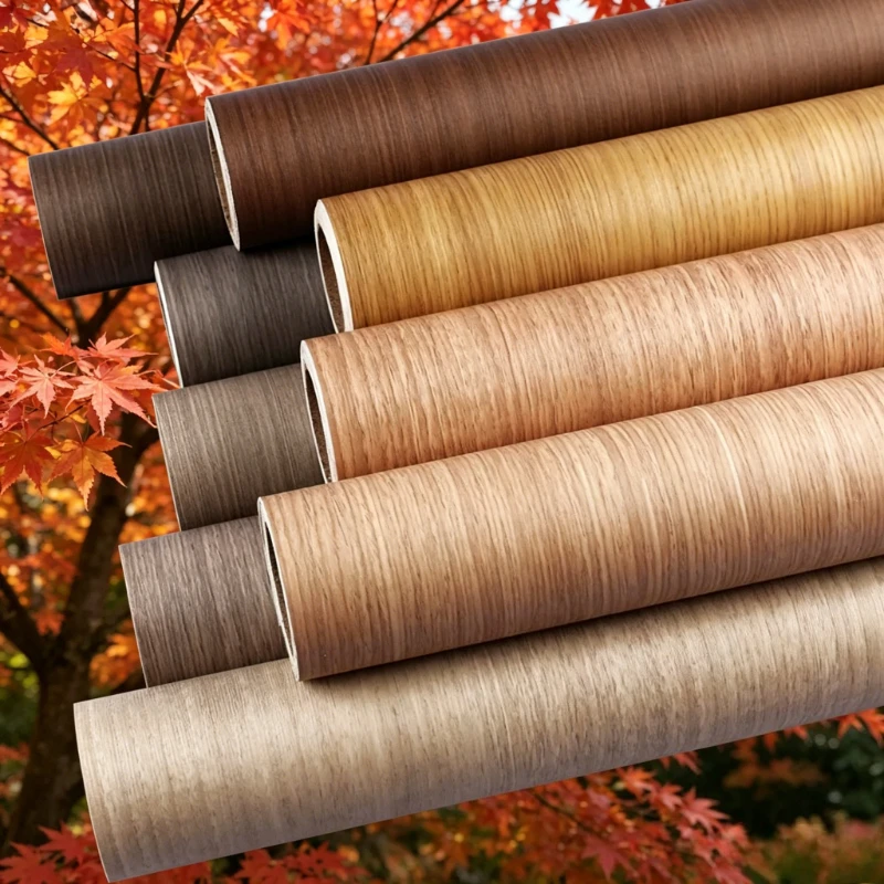 

Wood Grain Self Adhesive Extra Thick PVC Film Wholesale For Furniture Cabinet Renovation Sticker