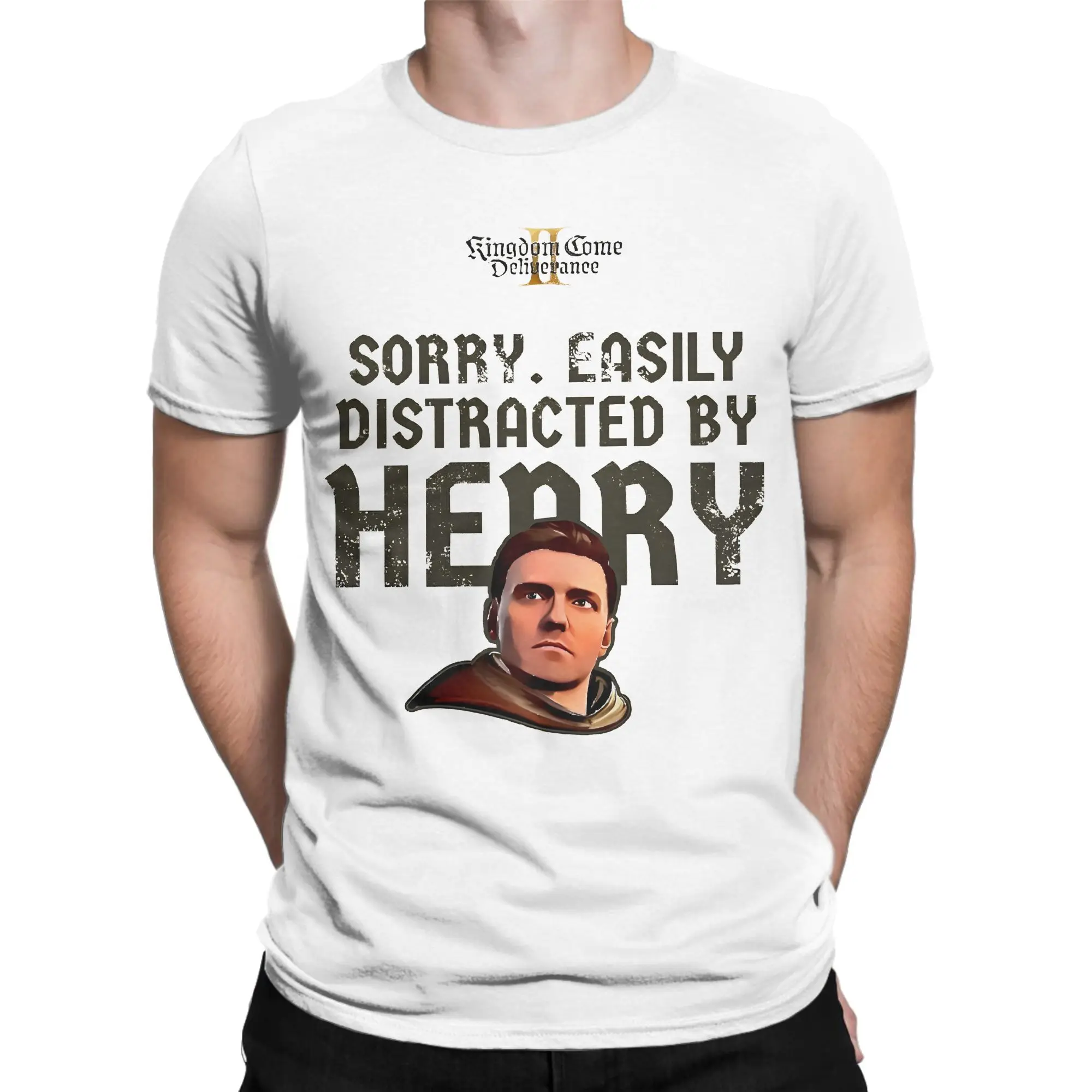 تي شيرت كاجوال Kingdom Come Deliveryance II للجنسين برقبة دائرية وأكمام قصيرة ملابس صيفية قطنية #2