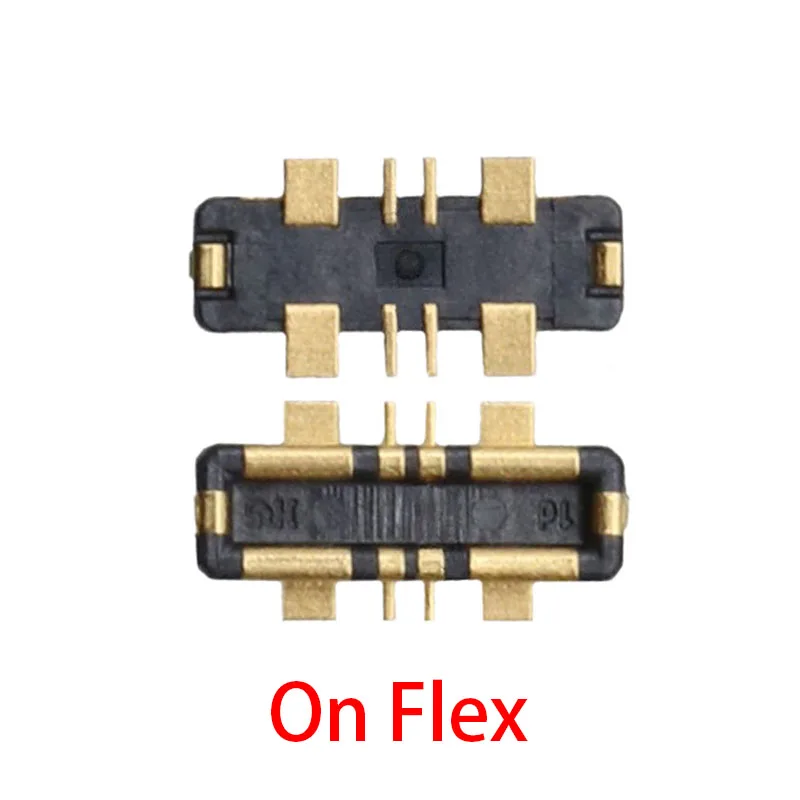 10 Uds. Conector FPC de batería en la placa base para Google Pixel 4XL 4a 4 XL /Pixel6 Pro 5 5a 3 3XL Clip de contacto en el Cable flexible