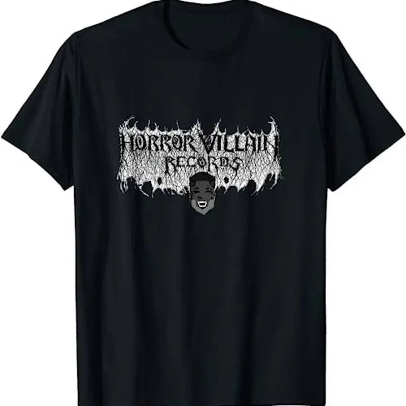 Horror Villain Records Logo T Shirt Sweat Hoodi