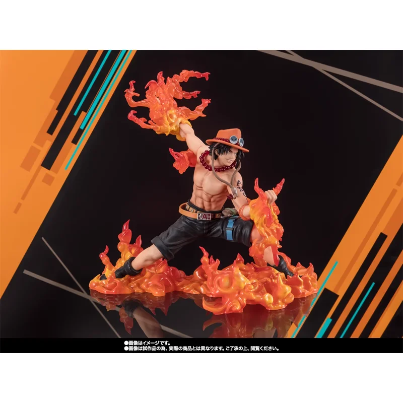 In Stock BANDAI Figuarts ZERO PORTGAS.D.ACE ONE PIECE BOUNTY RUSH 5th Anniversary Figure Anime Action Model Collectible Toys