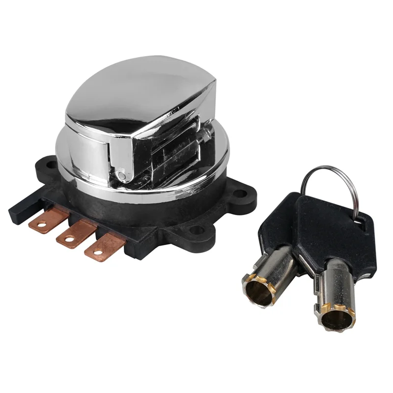 Motorcycle Ignition Switch Lock Kit With Key Electric Door Lock For  Series Dyna Fat Boy Successor Softail
