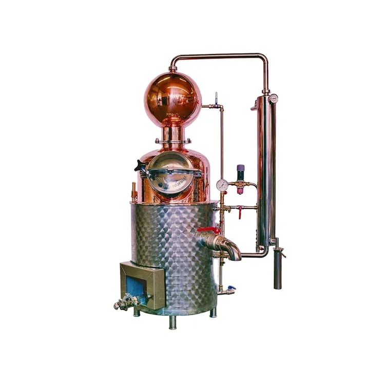 النحاس النبيذ المنزل تجربة الكحول وعاء زهرة المقطر #2