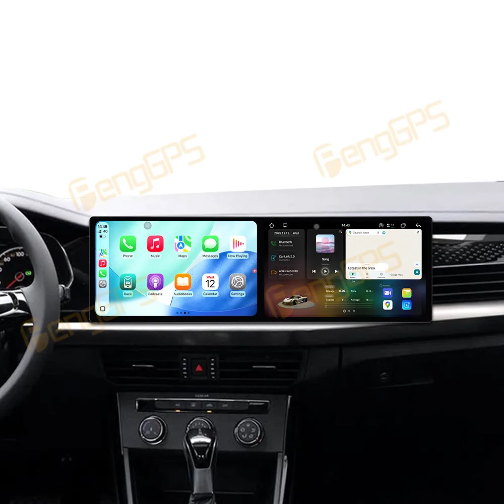 

Dual Screen 10.1 Inch Android 15 CarPlay Car Radio For Volkswagen Passat 2019-2024 Touch Screen Multimedia Player GPS Navigation