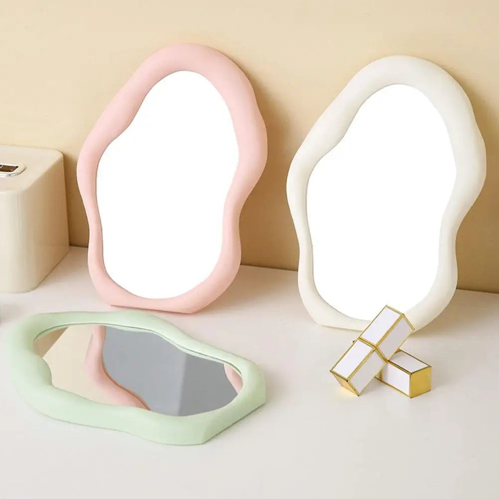 

Makeup Mirror Room Decoration Desk Accessorie Mirror Bedroom Tabletop Mirrors Decor Decoration Decorative Home Aesthetic Mi B4T3