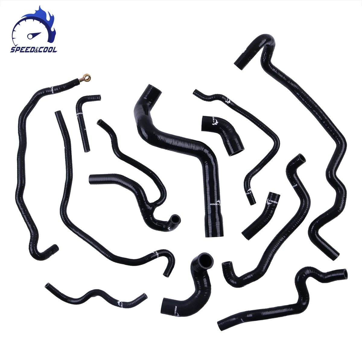 SPEED&COOL For Vauxhall Astra MK4 GSI Z20LET Car Silicone Radiator Coolant Hose Kit