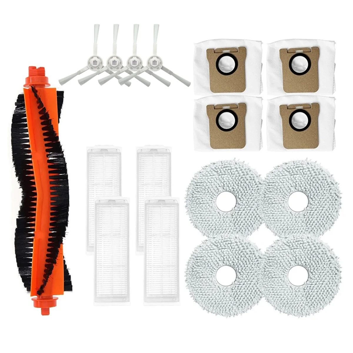 Для Xiaomi M30 Pro робот-пылесос основная боковая щетка HEPA-фильтр швабра Pad мешок для пыли запасные части аксессуары # АБГП