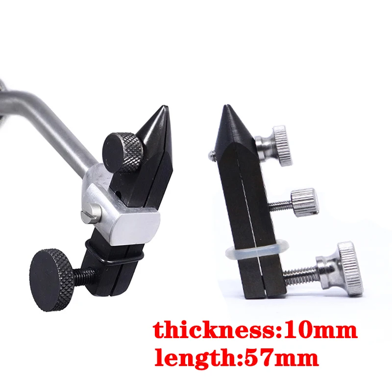 Premium fly tying vise jaw set jaw head for small and medium flies hardened Alloy steel materials fly tying tools&accessories