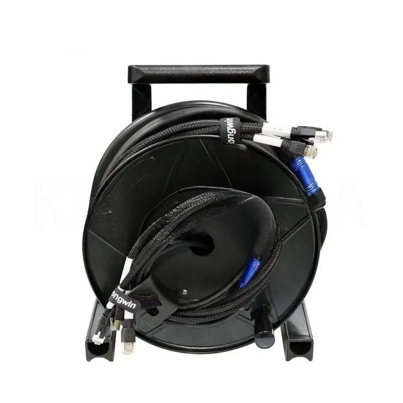 UK Hot Sale High Speed Data Transmission Digital Serpentine Cable 4 Channel RJ45 Serpentine Cable