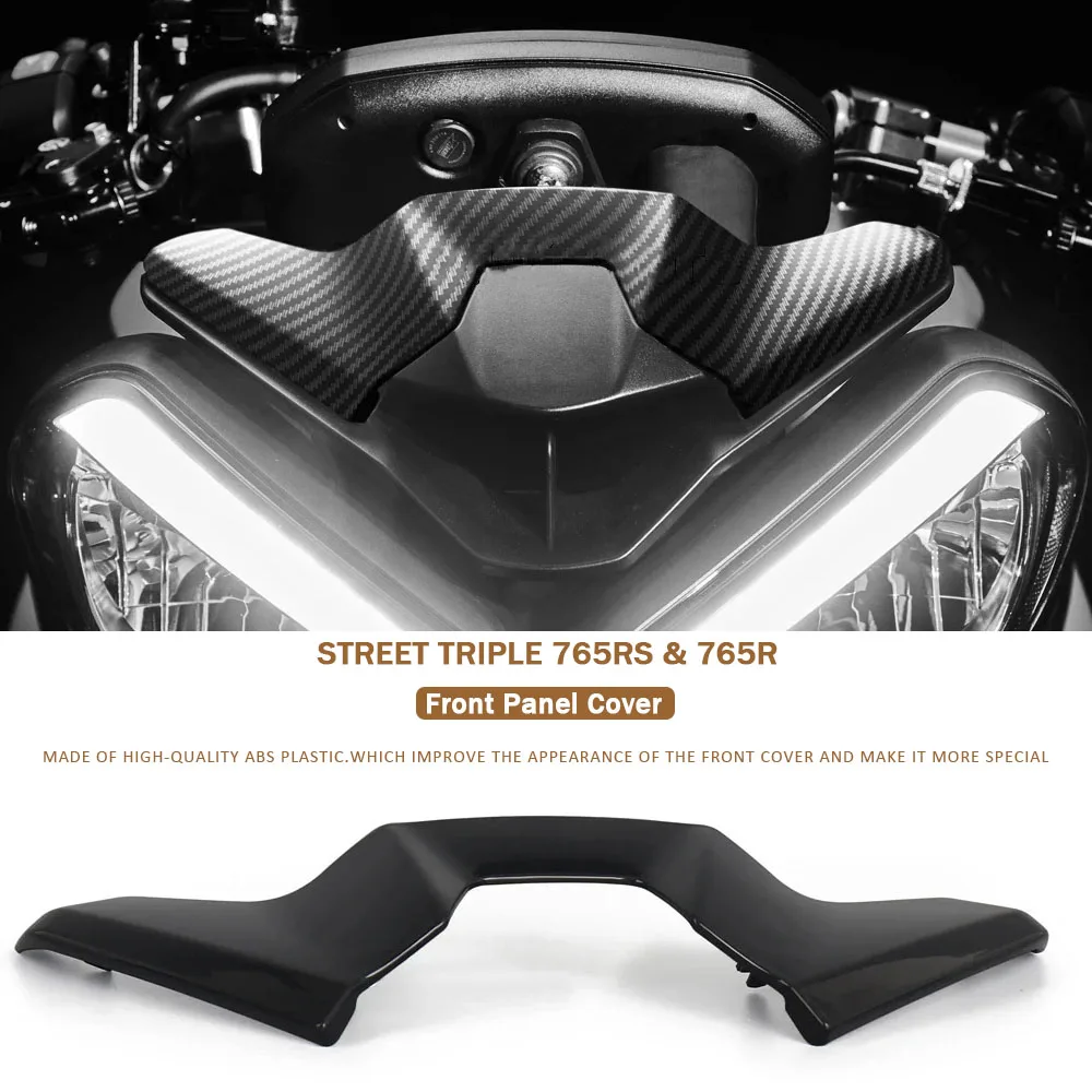 

2 Colors New Motorcycle Mini Fairing Panel Cover Flyscreen For Street Triple 765 R RS 765R 765RS Moto2 2023 2024 2025 Accessorie