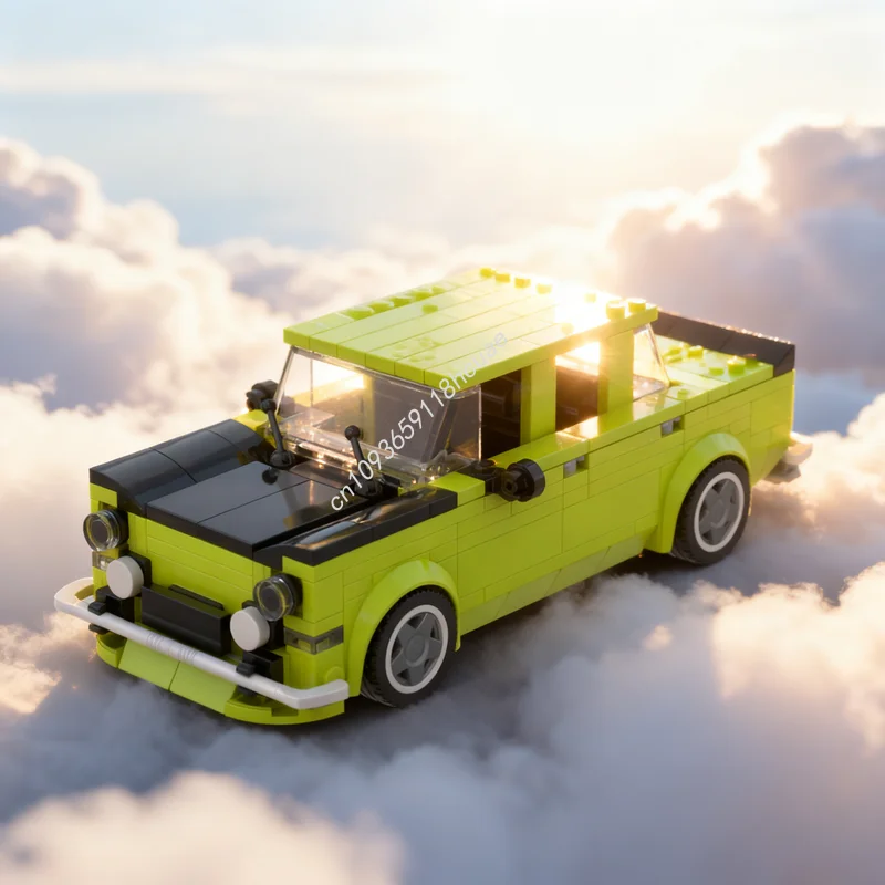 

322 шт. MOC Simca RALLY 2 City Champions, модель строительных блоков, креативный рождественский подарок, игрушки, образовательный кирпич на день рождения