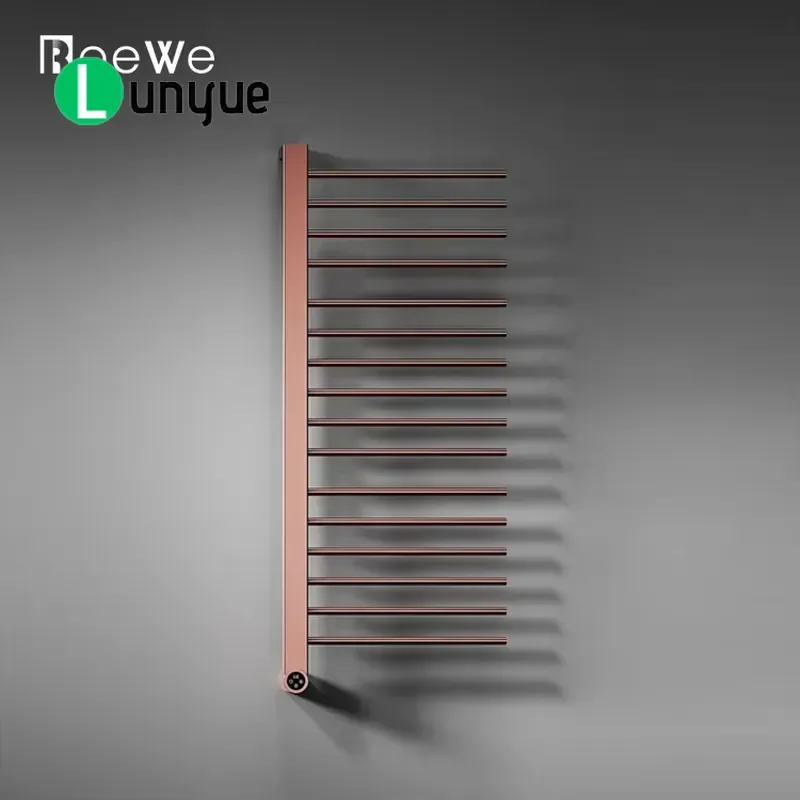 Certified Stainless Steel Electric Towel Warmer Wall Mounted Heated Towel Rack for Bathroom High End Heating Rail