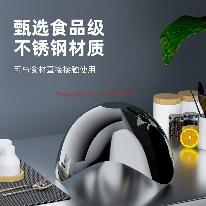 GOOD2026 304 Thickened Stainless Steel Fruit Plate Light Luxury Home Fruit Plate New Snack Tray