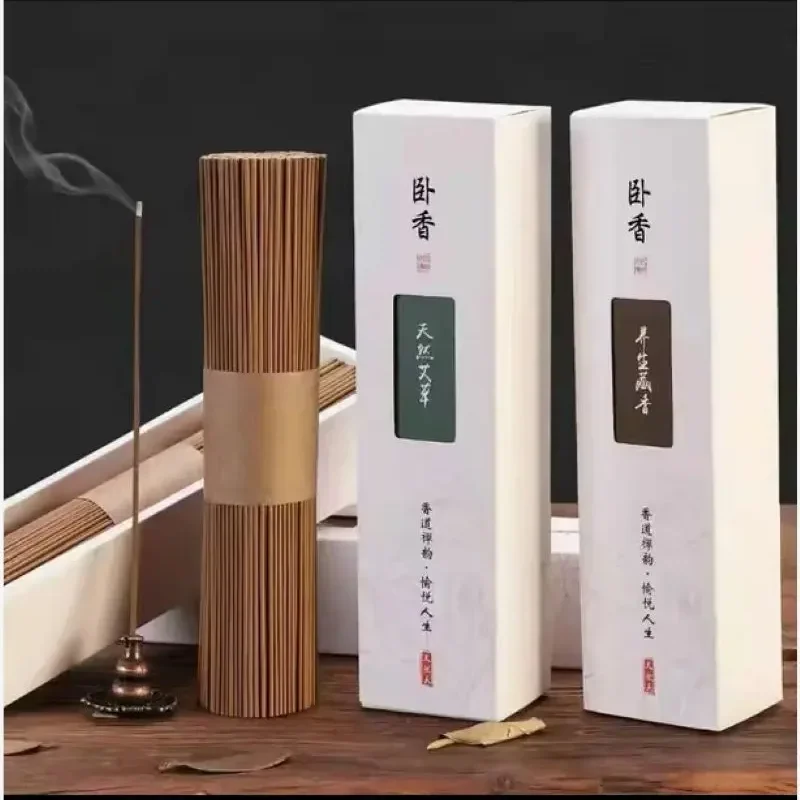 450pcs Stick Incense Plant Lavender Aromatherapy Refreshing Scent Sandalwood Tranquilize Mind Use in The Home Office Bedroom