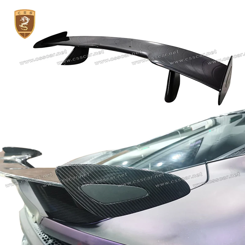 

Задний спойлер багажника в стиле MSO, крышка багажника GT Wing для Mclaren Dry, углеродное волокно, литье автомобиля, внешние аксессуары