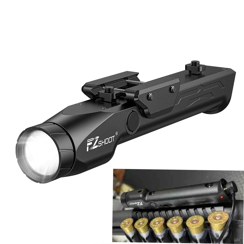 

Tactical Flashlight 1700 Lumens with High Brightness Magnetic Rechargeable with Strobe Mode high Lumen