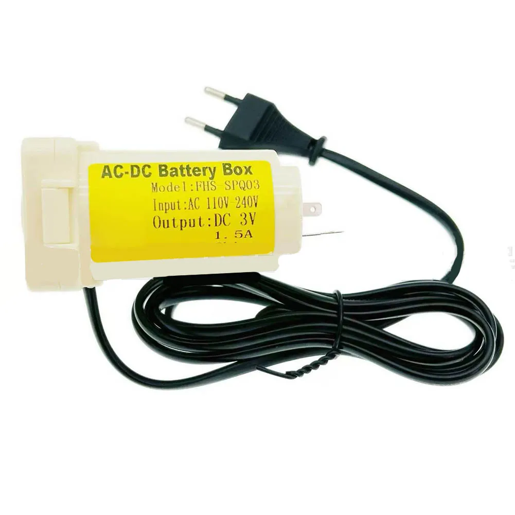 

Flue-type Battery Power Converter, 220V To 3V Converter, 1.8-meter Cable AC220V, 110V DC3.0-3.5V Water Heater Transformer