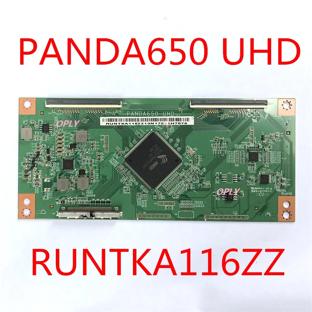 

A PANDA650 UHD RUNTKA116ZZ T-con Board Display Card for TV LC650RU1A LS65AL88U51 ... etc. Logic Board for Business Equipment