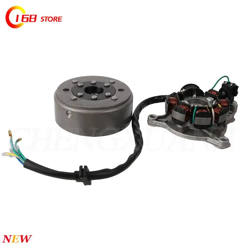 

Reliable Magnetic Motor Coil Rotor with Magnetic Steel for Motorcycle CG125 - Fits 125cc CG125 Circle Rotor Requirements